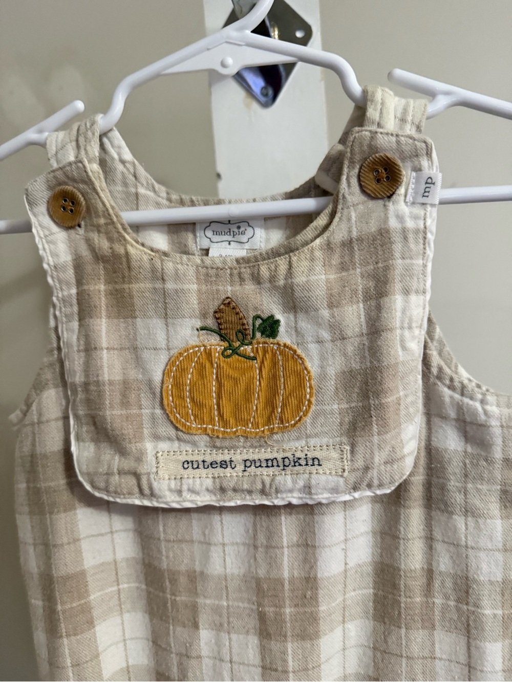Mudpie Fall & Thanksgiving Romper - Picture 4 of 16
